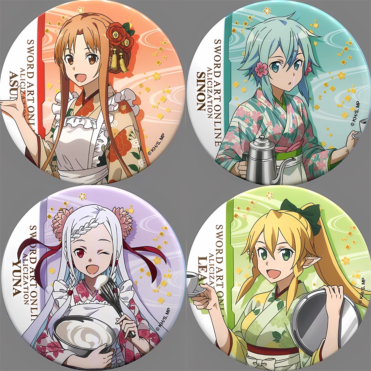 Sword Art Online Cape - 58mm anime espada arte on-line sao