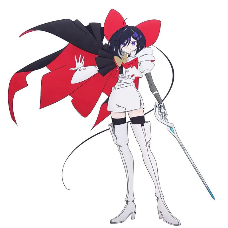 Anime Cosplay Long Black Hair - [Peruca Estilizada] Peruca de Cosplay Sapphire