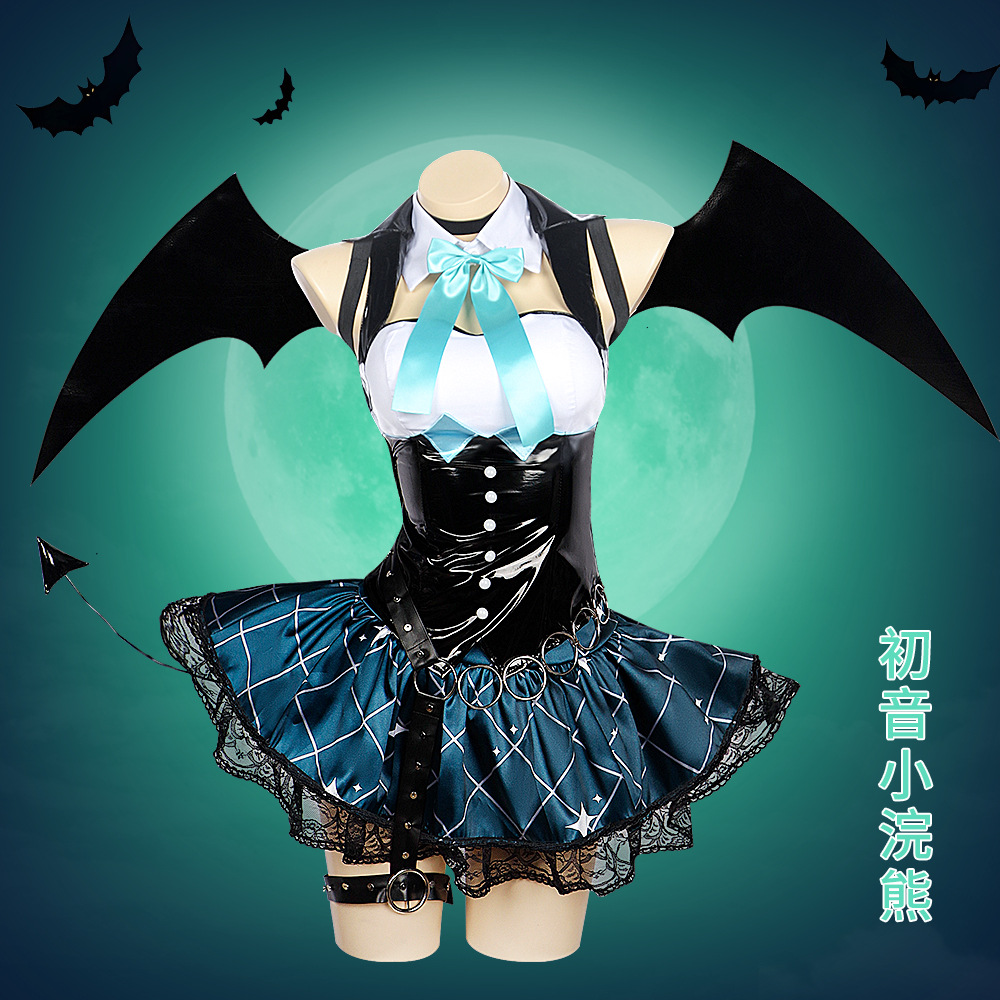 Anime Cosplay Miku - Fantasia de Cosplay Demon Miku x