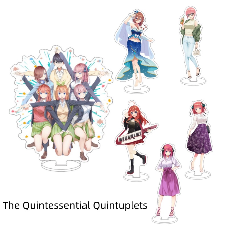 Quintuplets Anime Cosplay - Anime quente os quíntuplos quintessenciais acrílico