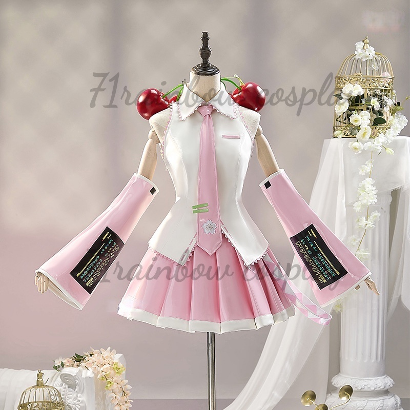 Anime Cosplay Miku - Sakura mikuu cosplay trajes mikuu uniformes