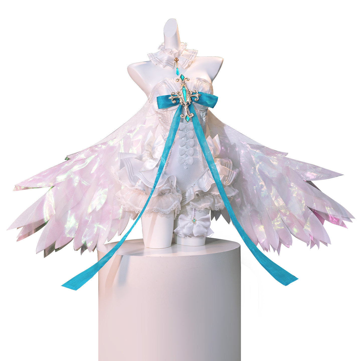 Anime Cosplay Miku - Fantasia Completa de Cosplay Miku Elegante