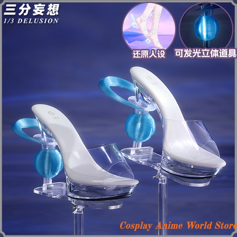 Queen Anime Cosplay - Sapatos de Cosplay Damselette Columbina de