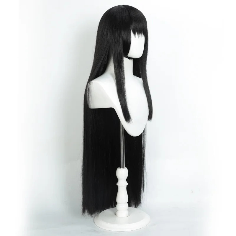 Anime Cosplay Girl With Black Hair - 2025 11 peruca gótica taro anime