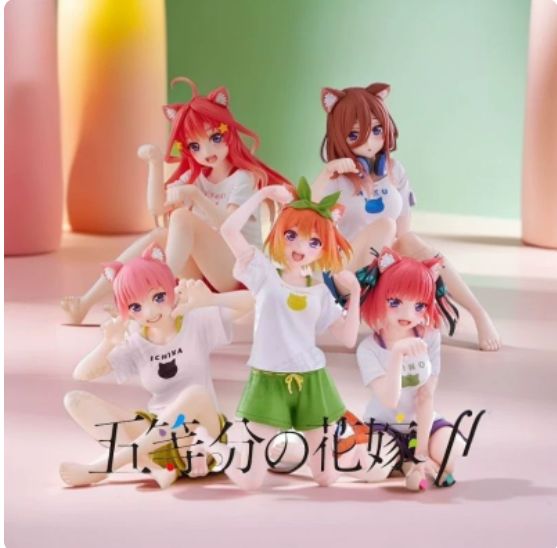 Quintuplets Anime Cosplay - Figurine The Quintessential Quintuplets Nakano Ichika