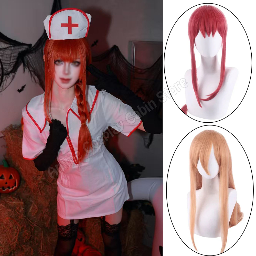 Anime Cosplay Makima - Fantasias de Halloween Makima Enfermeira Cosplay