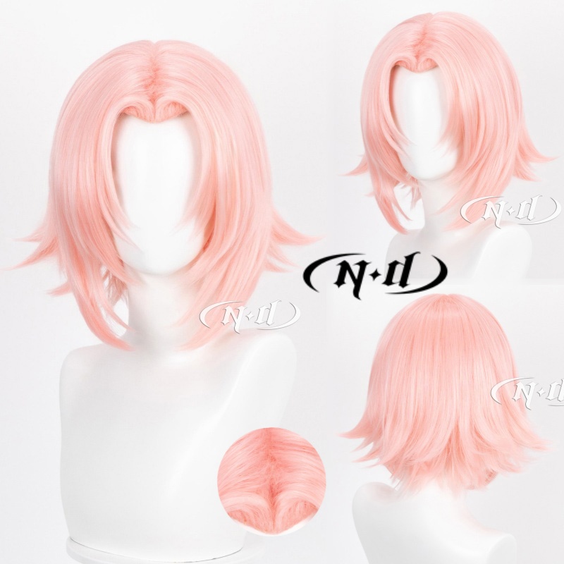 Anime Cosplay Easy - Nd marca sakura haruno cabelo curto