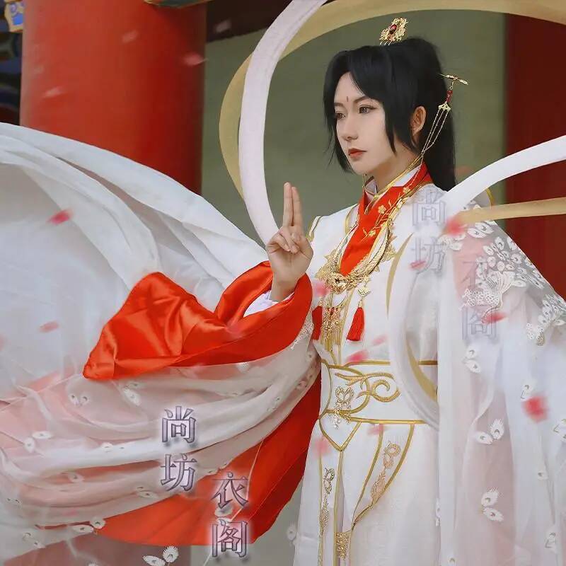 Queen Anime Cosplay - Coroa oficiais celestial abençoe o príncipe