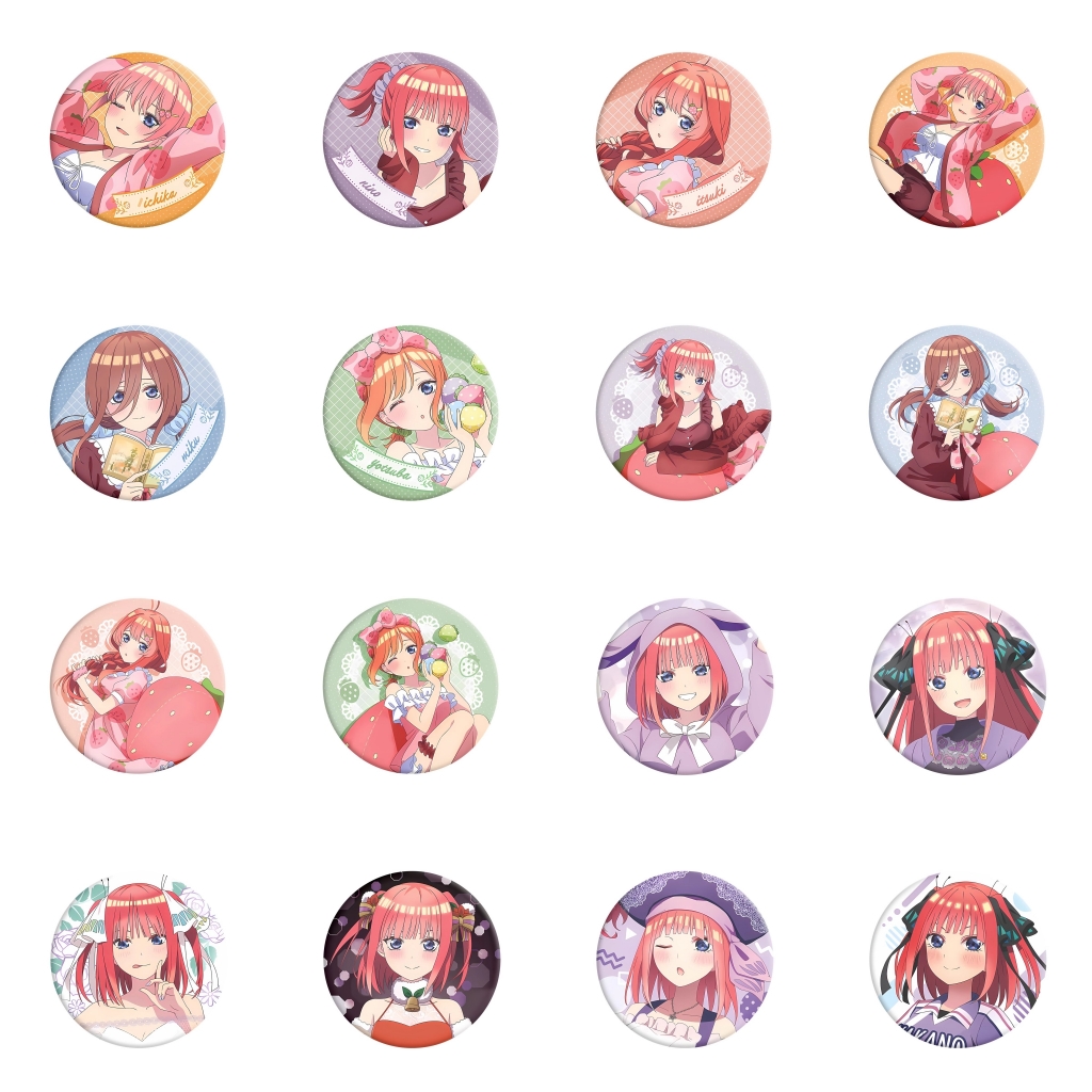 Quintuplets Anime Cosplay - 58mm anime os quintuplos quintessenciaisichika nino