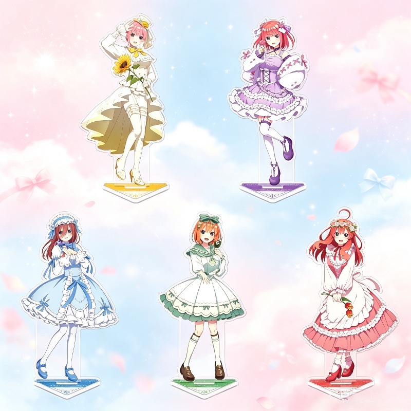 Quintuplets Anime Cosplay - Os Quintuplos Essenciais - Suporte de