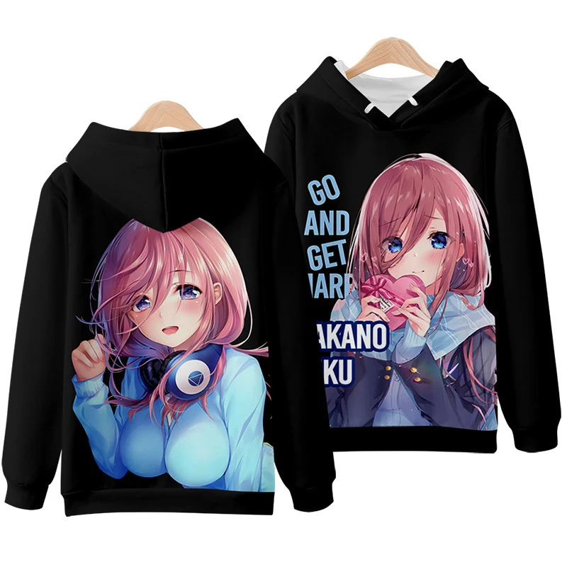 Quintuplets Anime Cosplay - Vivi 2025 3D Hoodies The Quintessential