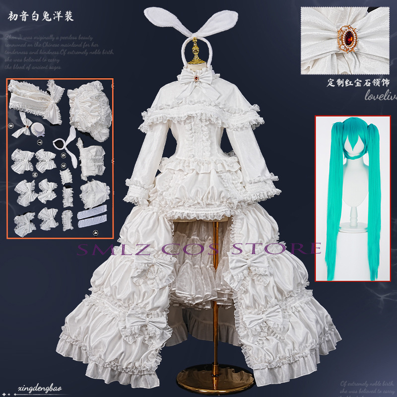 Anime Cosplay Miku - Fantasia de Cosplay Anime 2026 Rabbit