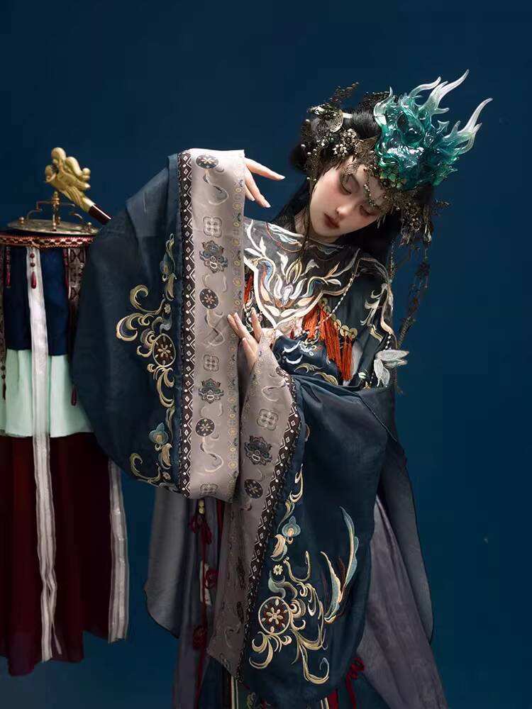 Queen Anime Cosplay - Traje de Fada da Ópera Nuo