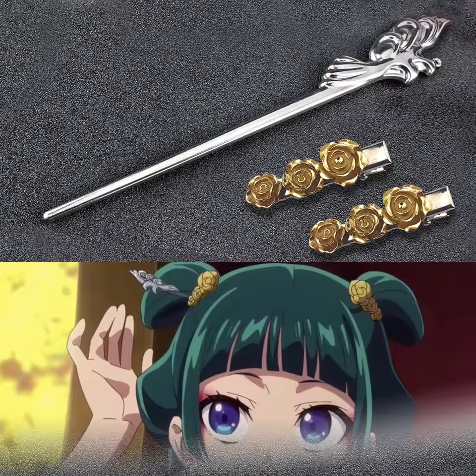 Anime Cosplay Shop - Apothecary diários liga grampos de cabelo
