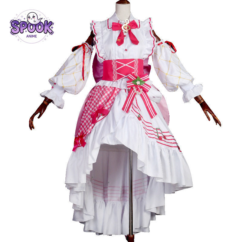 Vestido Lolita Morango 15º Ani - Anime Cosplay Miku avaliação e preço