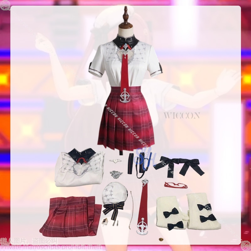 Hololive VTuber Houshou Marine - Anime Cosplay Marin avaliação e preço