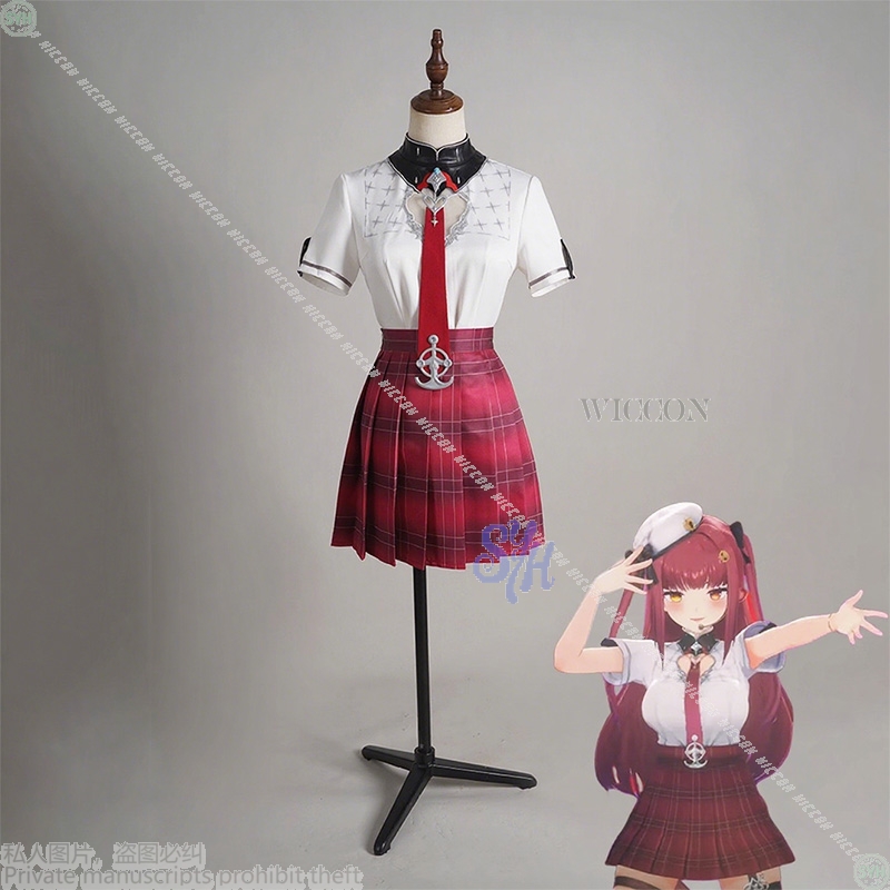 Hololive VTuber Houshou Marine - Anime Cosplay Marin avaliação e preço