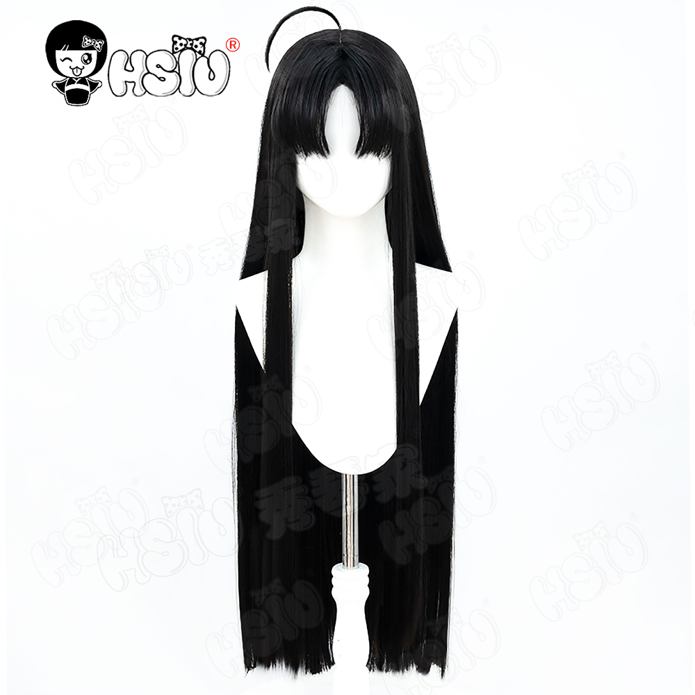 Awa subaru peruca cosplay hsiu - Anime Cosplay Girl With Black Hair avaliação e preço