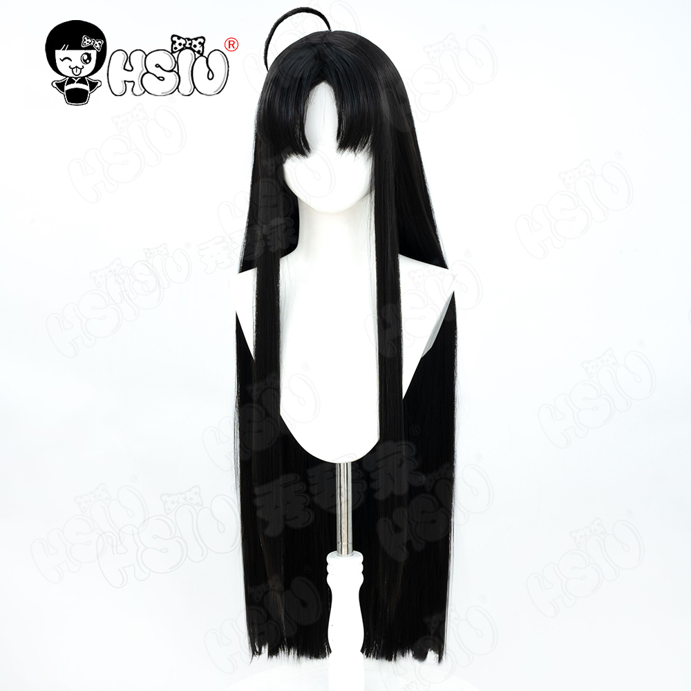 Awa subaru peruca cosplay hsiu - Anime Cosplay Girl With Black Hair avaliação e preço