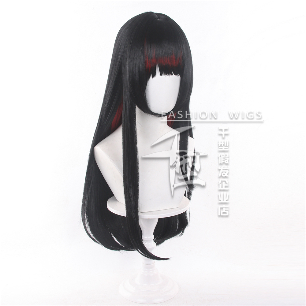 Peruca de Cosplay Nikaido Hiro - Anime Cosplay Girl With Black Hair avaliação e preço