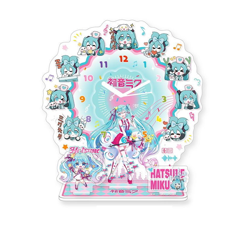 Relógio de Acrílico Hatsune Mi - Anime Cosplay Miku avaliação e preço
