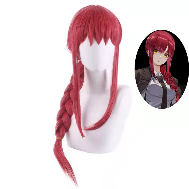 Makima cosplay peruca anime co - Anime Cosplay Makima avaliação e preço