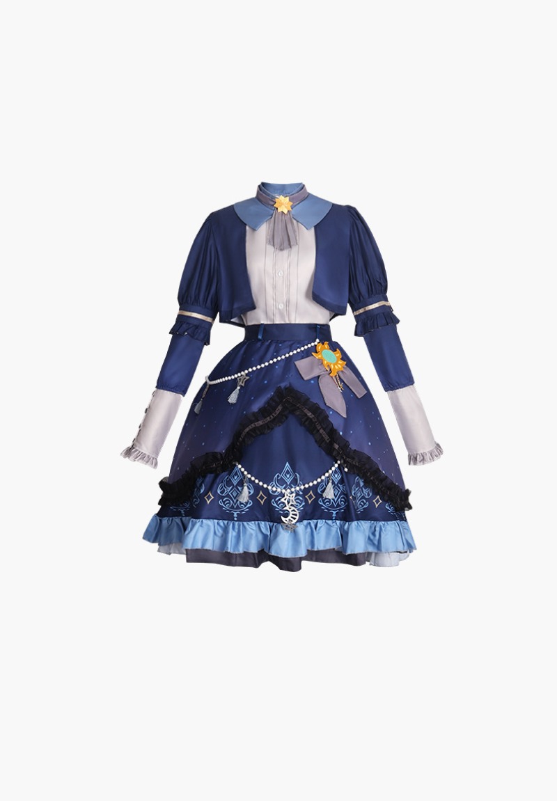 2025 pjsk estrelas vestido col - Anime Cosplay Dresses avaliação e preço