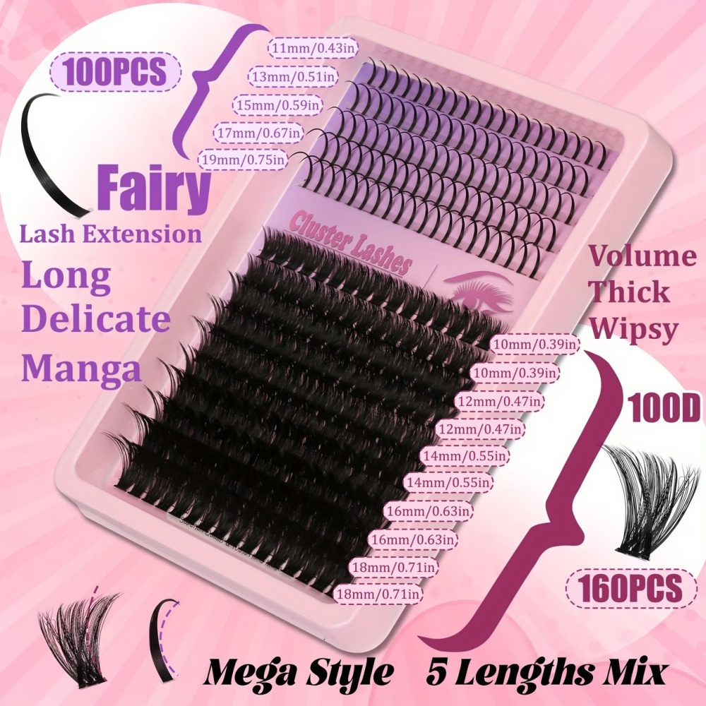 1 Caixa de Cílios Postiços em  - Anime Cosplay Lashes avaliação e preço