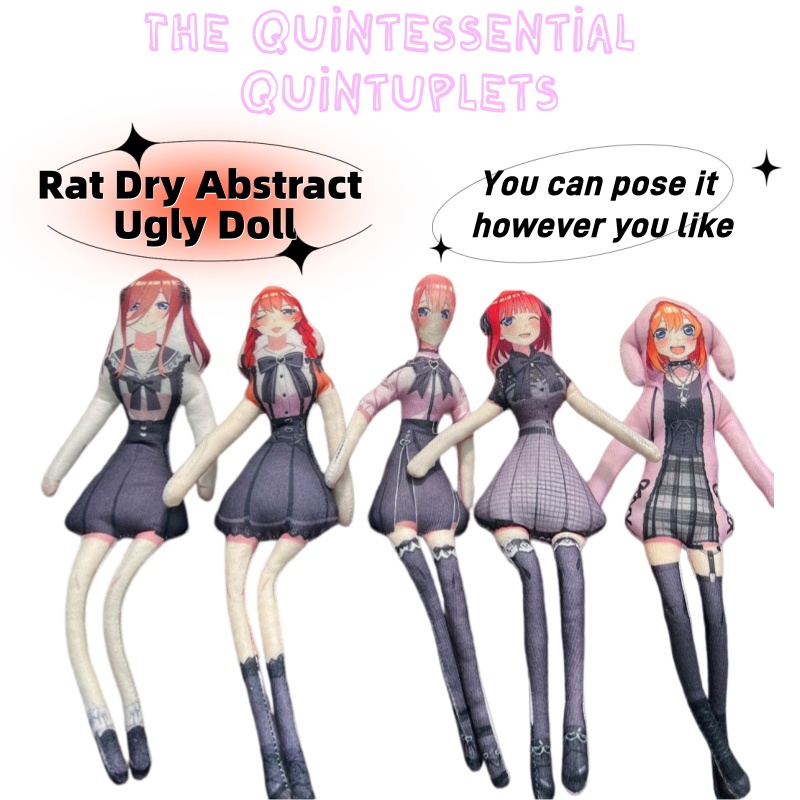 Boneco de pelúcia abstrato de  - Quintuplets Anime Cosplay avaliação e preço