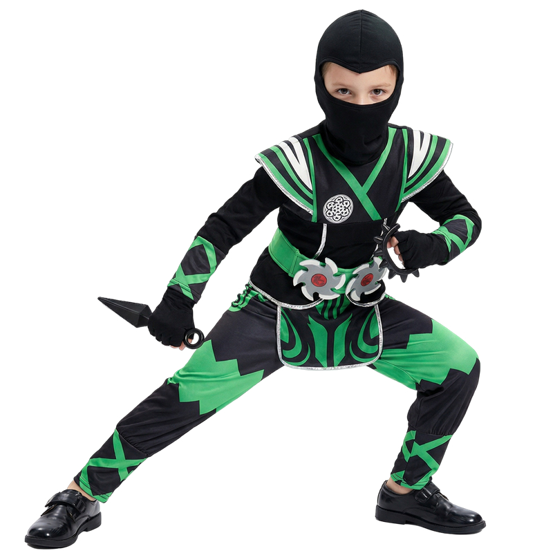 Conjunto de Fantasia de Ninja  - Anime Cosplay Boy avaliação e preço