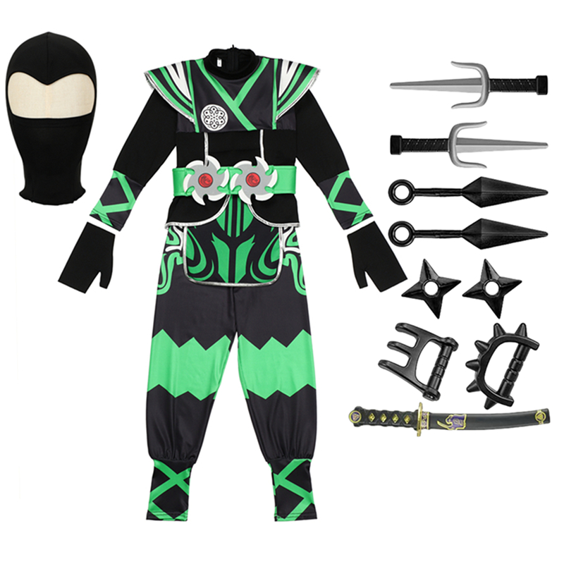 Conjunto de Fantasia de Ninja  - Anime Cosplay Boy avaliação e preço