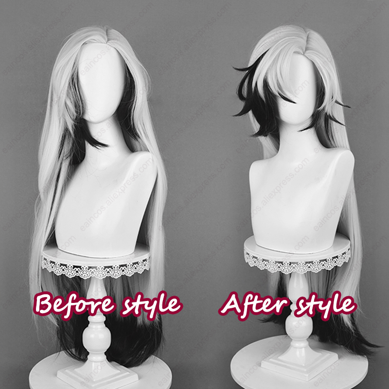 HSR-Boothill Cosplay Wig, Long - Anime Cosplay Long Black Hair avaliação e preço