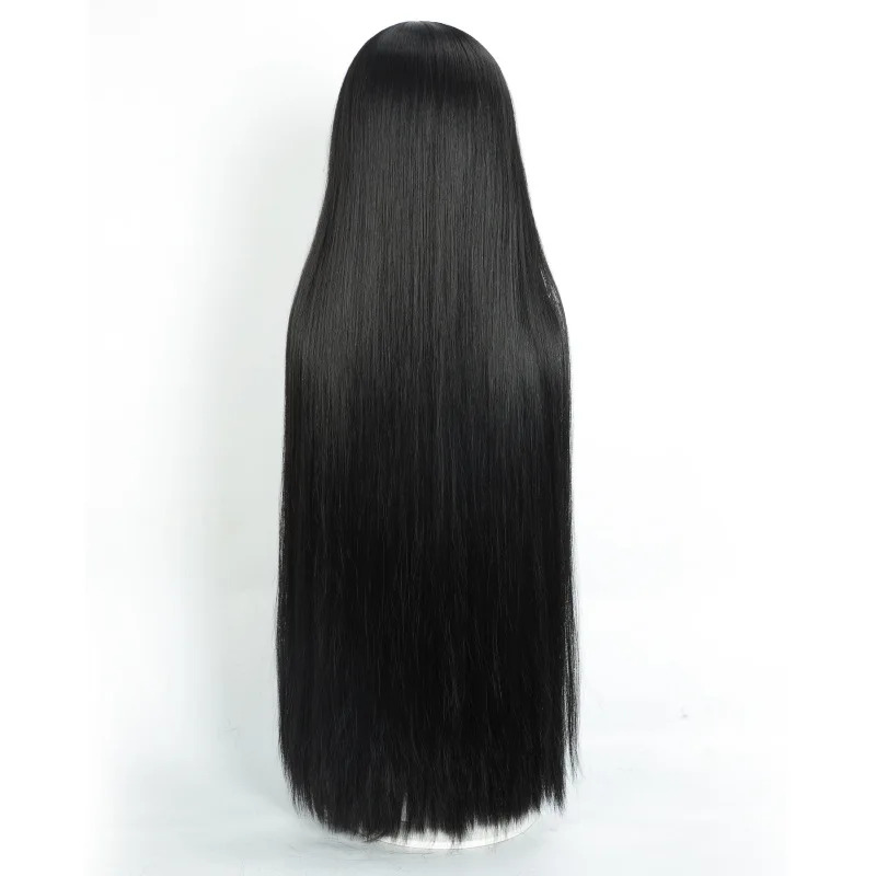 2025 11 peruca gótica taro ani - Anime Cosplay Girl With Black Hair avaliação e preço