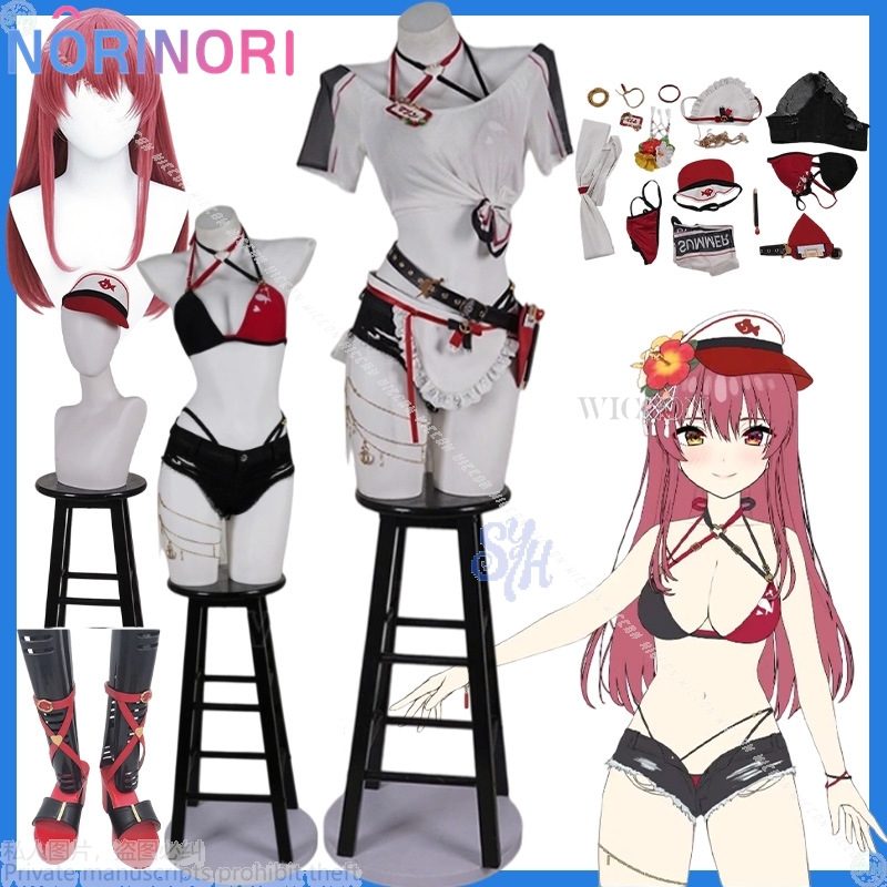 Vtuber Houshou Marine Holonats - Anime Cosplay Marin avaliação e preço