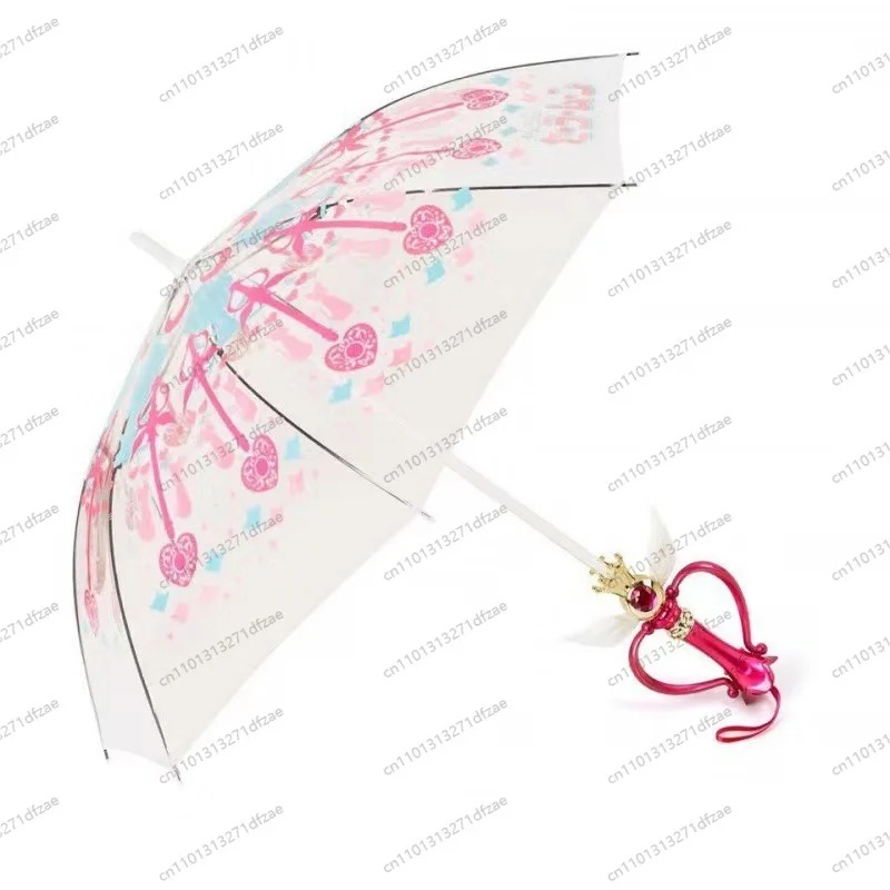 Guarda-chuva Transparente Fofo - Sailor Moon Wand avaliação e preço