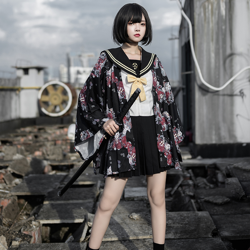 Retro quimono cardigan anime j - Asian Cosplay Anime avaliação e preço