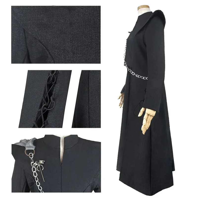 Fantasia Cosplay Daenerys de G - Anime Cosplay Girl With Black Hair avaliação e preço