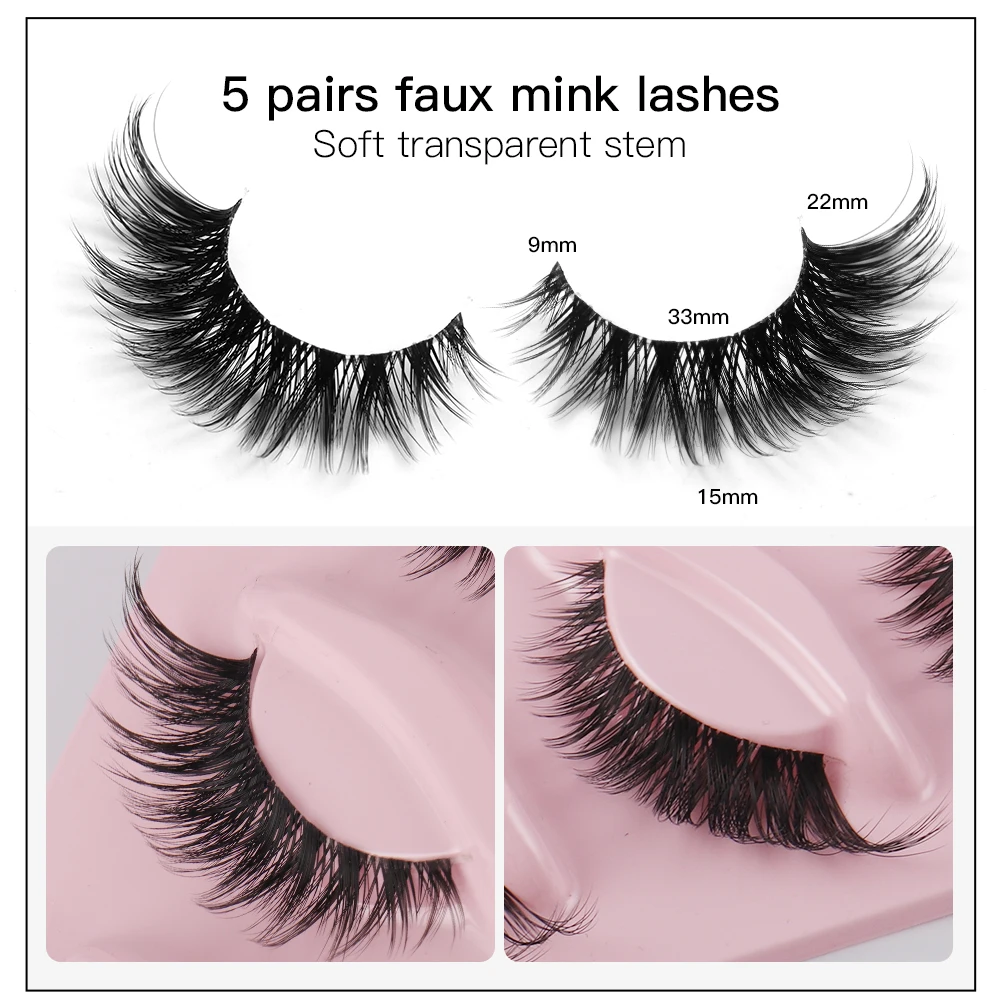 Cílios Postiços 3D Naturais Ca - Anime Cosplay Lashes avaliação e preço