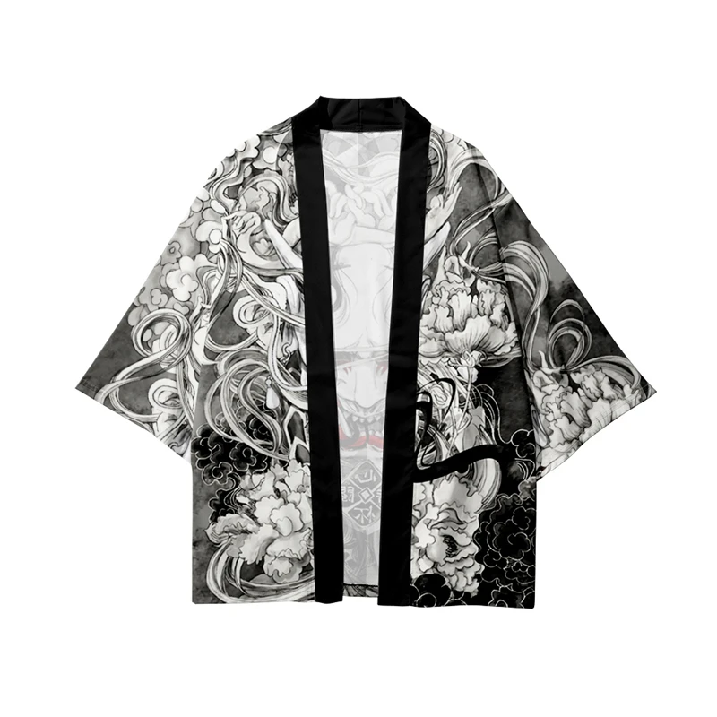Demônio impressão samurai cami - Asian Cosplay Anime avaliação e preço