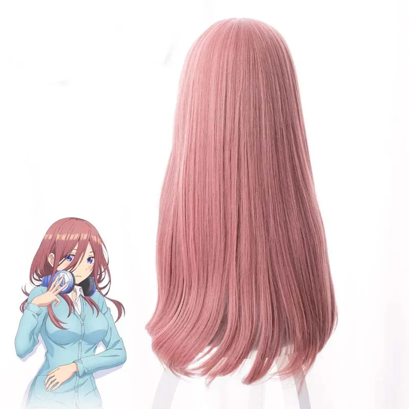 Peruca de Cosplay de Alta Qual - Quintuplets Anime Cosplay avaliação e preço