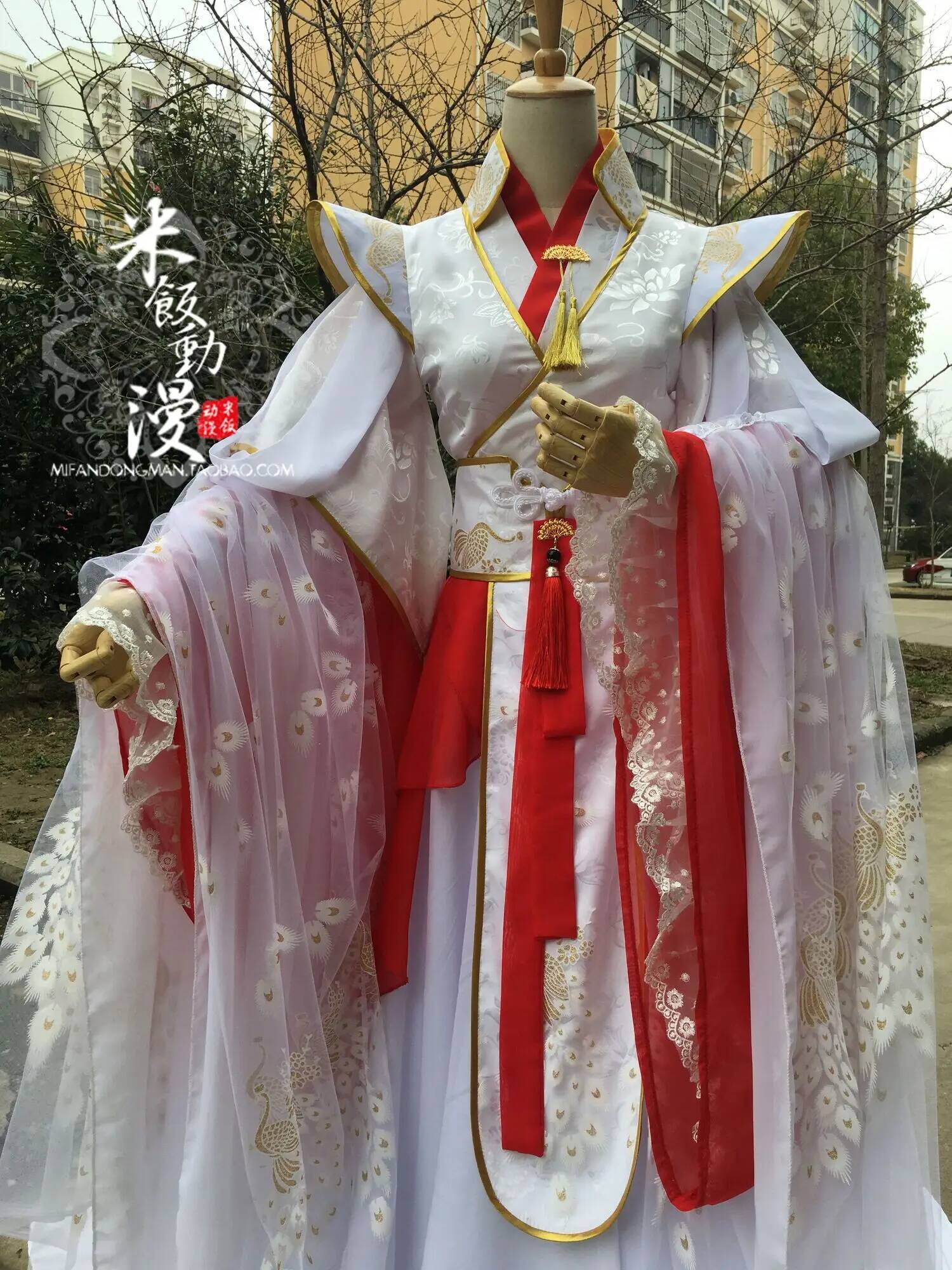 Oficial abençoe príncipe yue c - Queen Anime Cosplay avaliação e preço