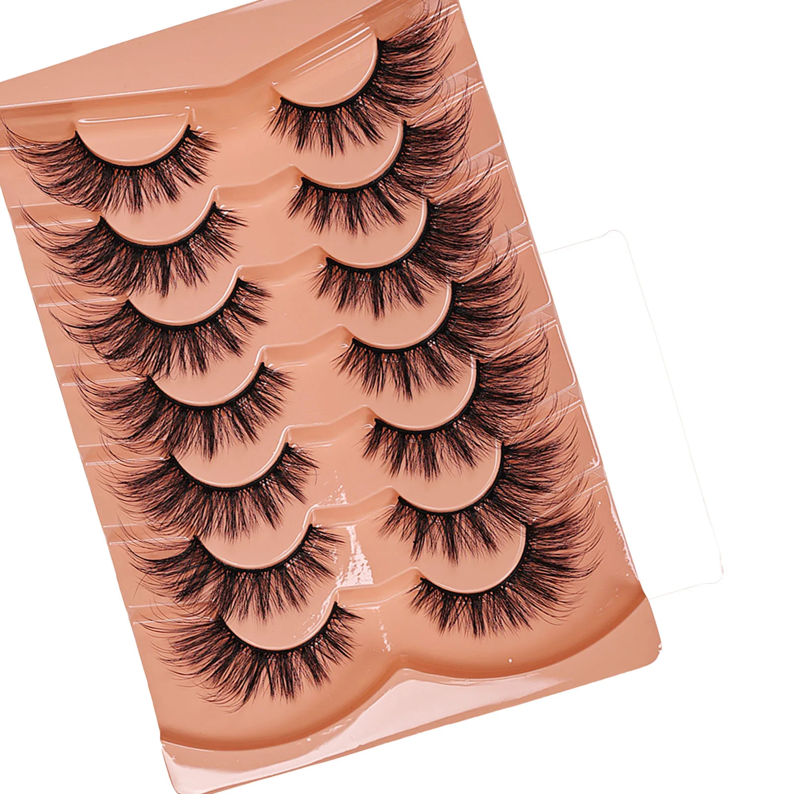 7 pares de cílios postiços Cat - Anime Cosplay Lashes avaliação e preço
