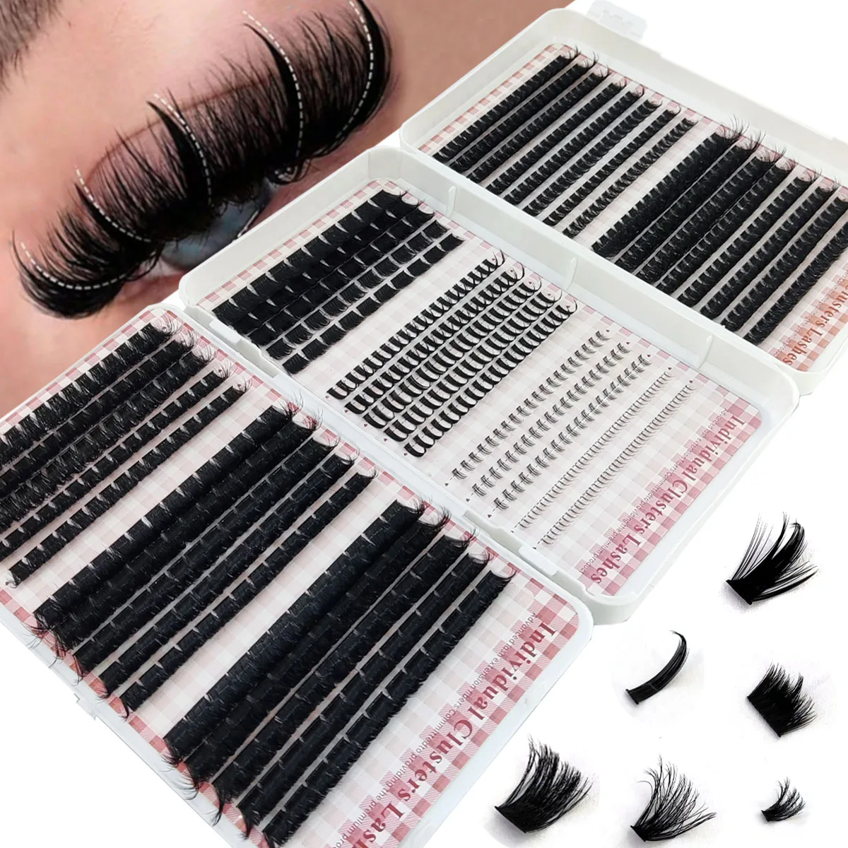 HBZGTLAD 200D-60D Cachos de Cí - Anime Cosplay Lashes avaliação e preço