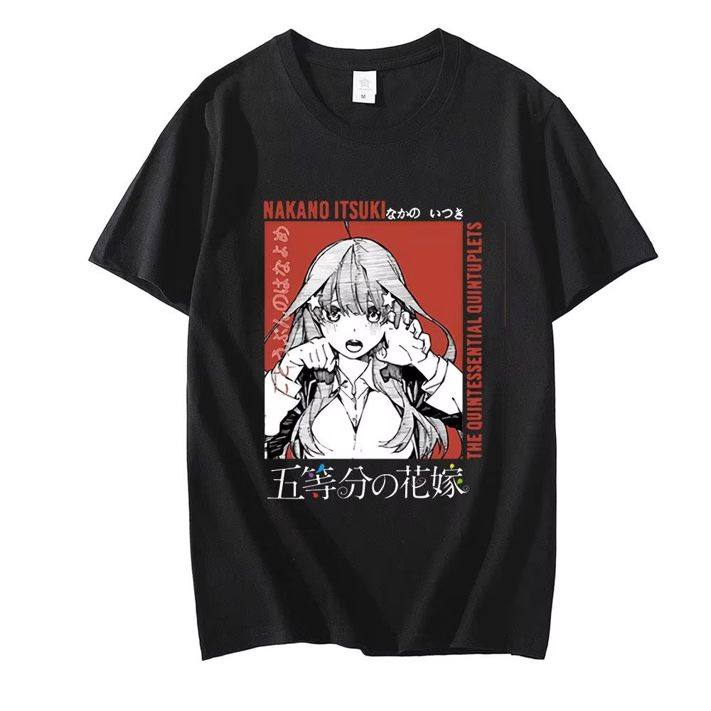 Camiseta Unissex Oversized de  - Quintuplets Anime Cosplay avaliação e preço
