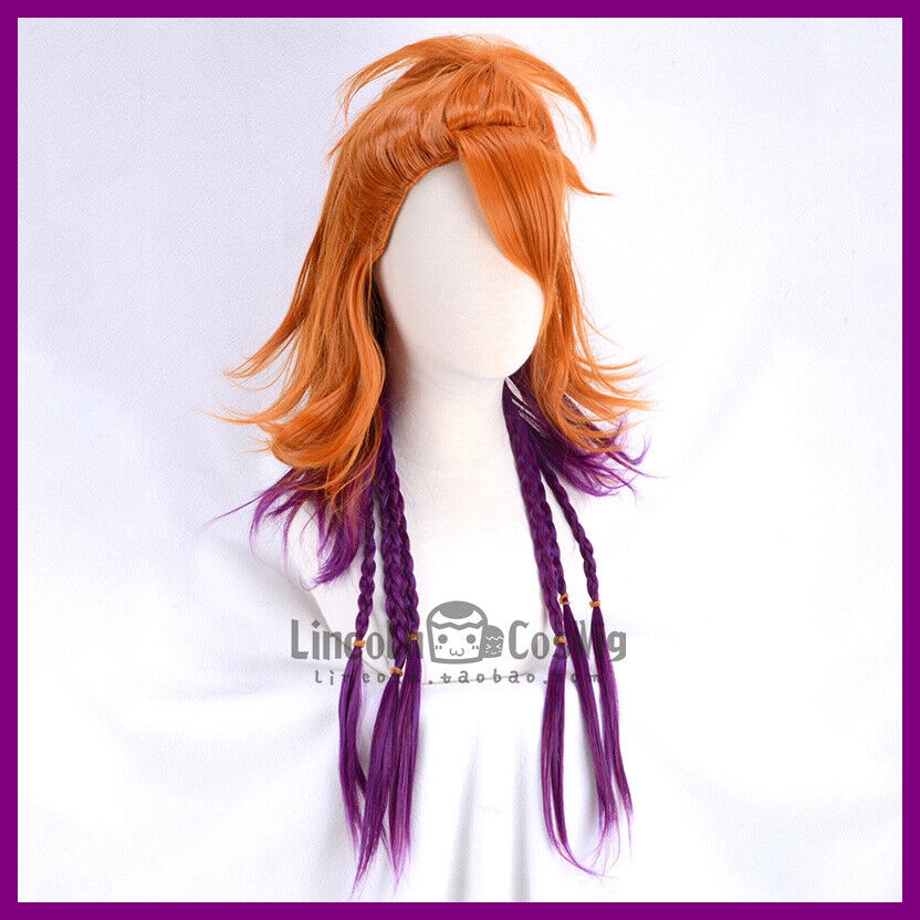 Peruca Completa de Cosplay do  - Anime Cosplay Long Black Hair avaliação e preço