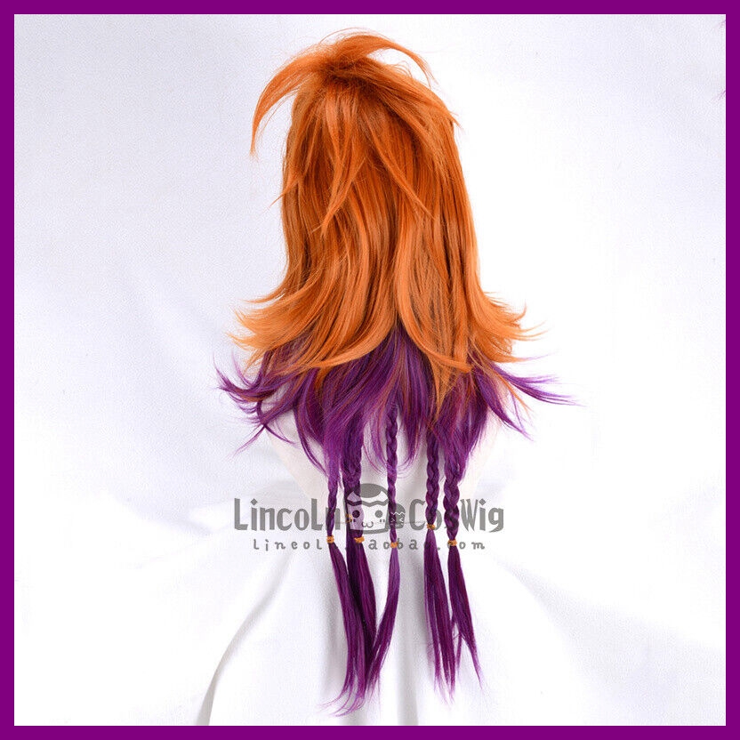 Peruca Completa de Cosplay do  - Anime Cosplay Long Black Hair avaliação e preço