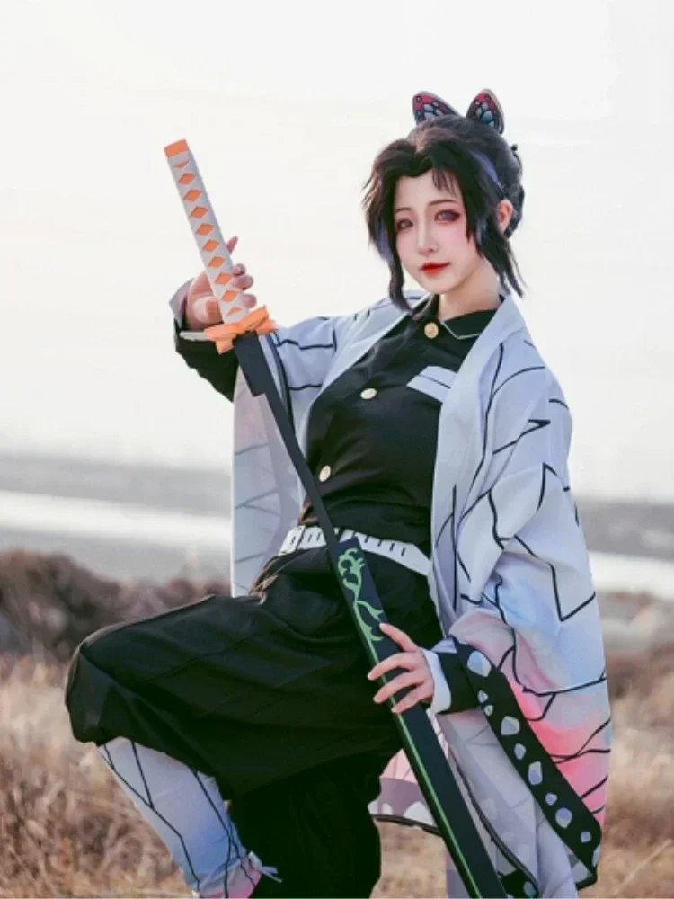 Kochou shinobu cosplay kostuum - Anime Cosplay Shop avaliação e preço