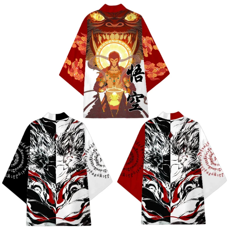 Mito preto wukong cosplay quim - Asian Cosplay Anime avaliação e preço