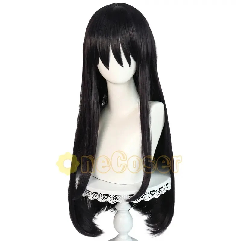 ADFF15EM ESTOQUE Peruca Cospla - Anime Cosplay Girl With Black Hair avaliação e preço