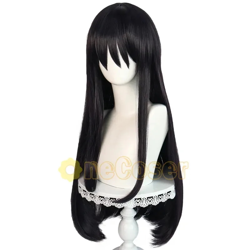 ADFF15EM ESTOQUE Peruca Cospla - Anime Cosplay Girl With Black Hair avaliação e preço